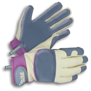Gloves Leather Palm Female S